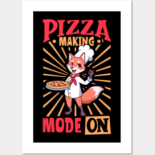 Pizza Making Mode On - Hobby Pizza Maker Posters and Art